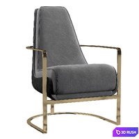 Luxxu Ocadia Armchair 3D Model Corona
