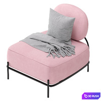 Armchair Pawai Cosmorelax 3D Model Corona