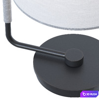 Barbara Barry Swing Table Lamp 3D Model Corona