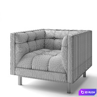 Restoration Hardware Madison Chair 3D Model Vray, Corona