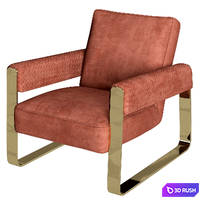 Ulivi Salotti PATRICIA LUXURY ARMCHAIR 3D Model
