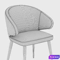 Eichholtz dining chair Cardinale 3D Model Vray, Corona