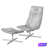 Catifa 70 soft chair 3D Model Vray