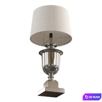 Table Lamp Lehome F261 3D Model Corona