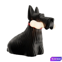 Qeeboo SCOTTIE 3D Model Vray, Corona