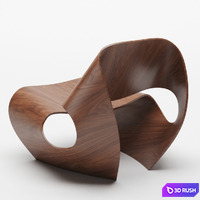 Cowrie Chair by Brodie Neill 3D Model Corona