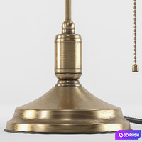 Bankers-Study-Light 3D Model Vray