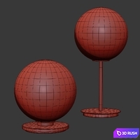 Menu TR Bulb table lamp / Menu furniture 3D Model Corona