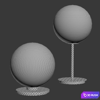 Menu TR Bulb table lamp / Menu furniture 3D Model Corona