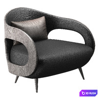 TURRI MILLER Armchair 3D Model