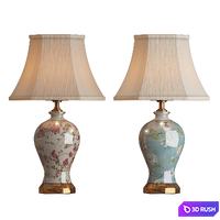 Table lamp Rash 3D Model Corona