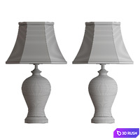 Table lamp Rash 3D Model Corona