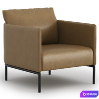 Slettvoll Piet Lenestol 3D Model Vray, Corona