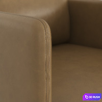 Slettvoll Piet Lenestol 3D Model Vray, Corona