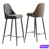 Deephouse Bary Barstool 3D Model Corona