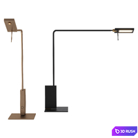 Viabizzuno Roy Table 3D Model Vray, Corona