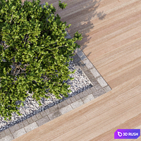 Pool 13 3D Model Vray, Corona