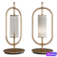 Yves table lamp 3D Model Vray