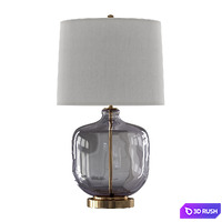 Table lamp Glass Vessel, Loft Concept 3D Model Vray, Corona