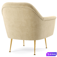 Phoebe Chair Westelm 3D Model Vray