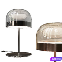 Equatore Table Lamp by FontanaArte 3D Model Corona