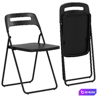 Ikea NISSE NISSE folding chair 3D Model Vray