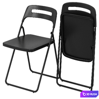 Ikea NISSE NISSE folding chair 3D Model Vray