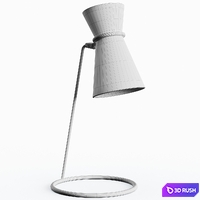 Clarkson table lamp 3D Model Corona