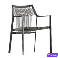 Nodi armchair by Tribu 3D Model Vray, Corona