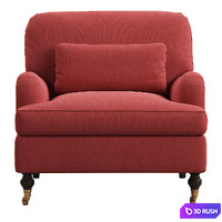 Maxime Armchair by Pierre Frey 3D Model Vray