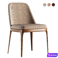 Poliform chair 3D Model Corona