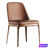 Poliform chair 3D Model Corona