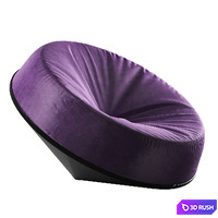 Armchair SPIN by BBB 3D Model Corona