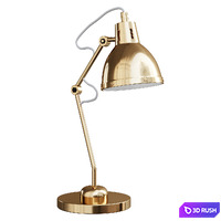 Table lamp Metallic Penn Task Lamp Collection work lamp 3D Model Corona