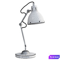 Table lamp Metallic Penn Task Lamp Collection work lamp 3D Model Corona