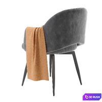 Chair Venus Swivel 3D Model Corona