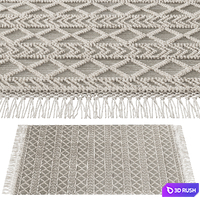 MiiiM Woven Rug 02 3D Model Vray, Corona