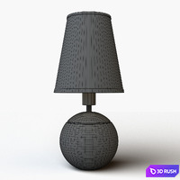 Table Lamp by Thomas OBrien Terri Visual Comfort 3D Model Vray, Corona