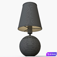 Table Lamp by Thomas OBrien Terri Visual Comfort 3D Model Vray, Corona