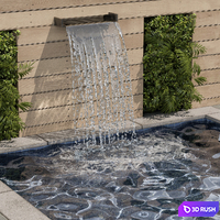 Pool 39 3D Model Vray, Corona