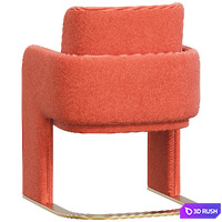 Odisseia chair by Dooq 3D Model Corona