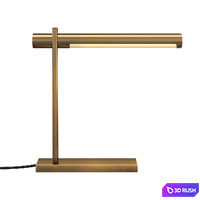 ALISO TASK TABLE LAMP 3D Model Vray, Corona