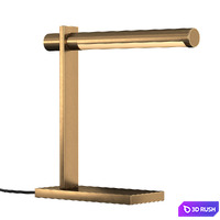 ALISO TASK TABLE LAMP 3D Model Vray, Corona