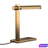 ALISO TASK TABLE LAMP 3D Model Vray, Corona
