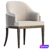 Wolfe dining chair by ASTER 3D Model Vray, Corona