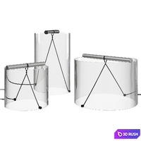 Flos To Tie 3D Model Vray, Corona