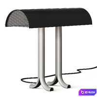 Hay Anagram Table Lamp 3D Model Vray, Corona