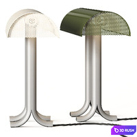 Hay Anagram Table Lamp 3D Model Vray, Corona