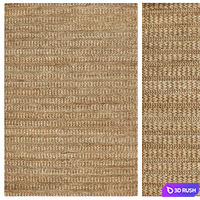 Carpet set 64 - Braided Jute / 4K 3D Model Corona