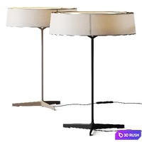 Vibia Dama 3225 Table Lamp 3D Model Vray, Corona